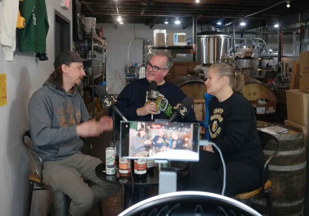 Kyle Vetter, owner and brewer at 1840 Brewing Company, appears on the Crafty Brewers podcast.