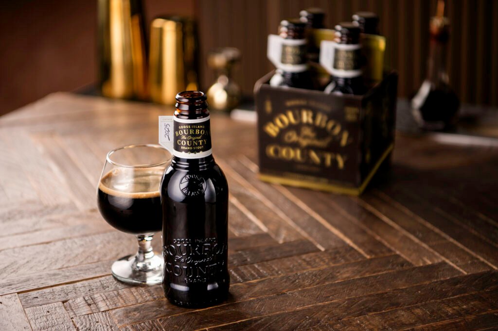 2025 Bourbon County Brand Original Stout. Photo credit: Goose Island