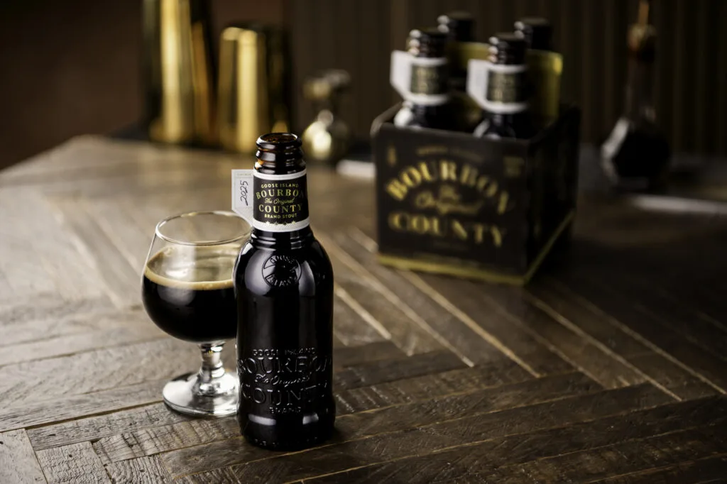 2025 Bourbon County Brand Original Stout. Photo credit: Goose Island